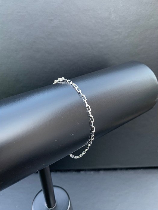 pulseira cartier 2mm/ prata 925