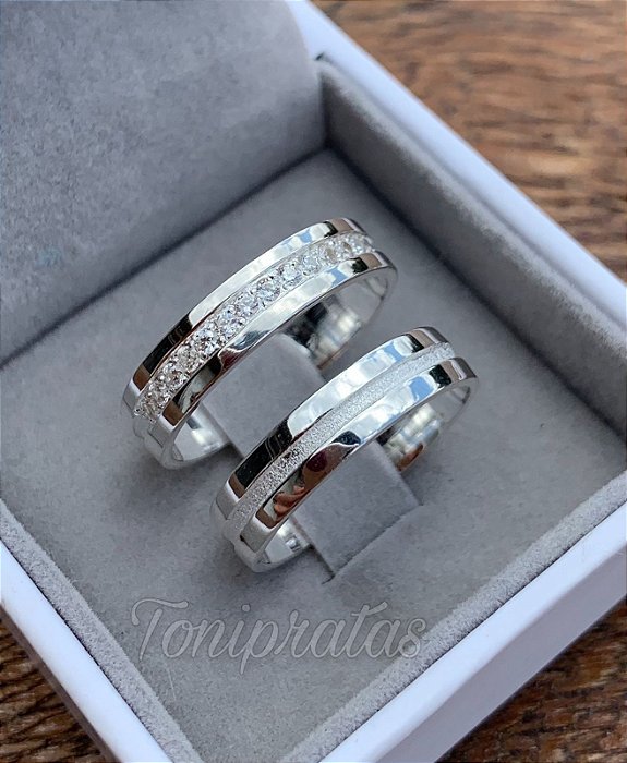 alianças jasmini 4mm