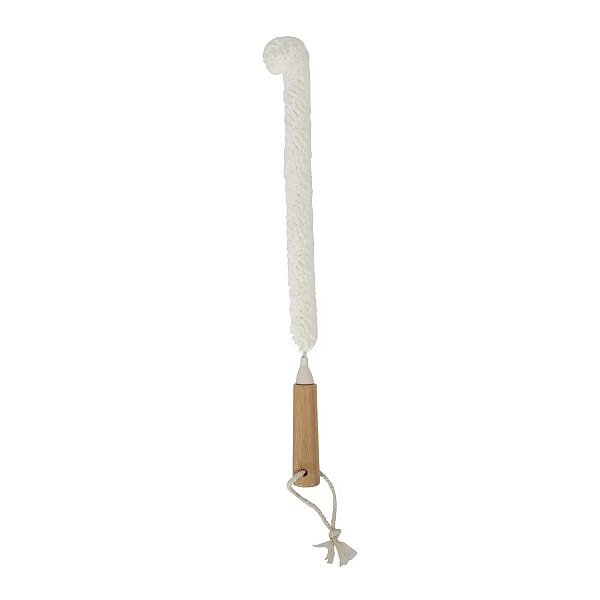 Escova De Limpeza Flexível Para Jarras Com Cabo de Bambu