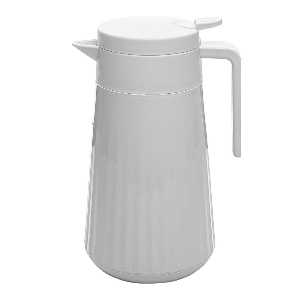 Garrafa Térmica de Plástico Unique Branca 1L