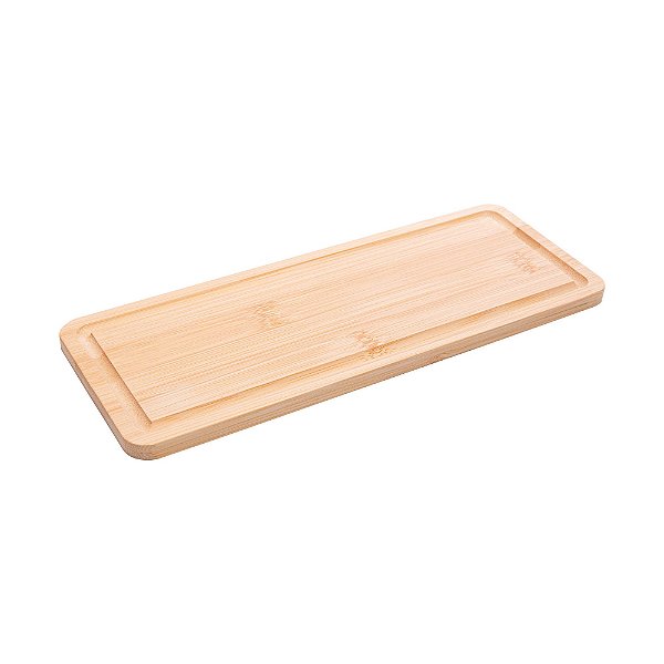 Tábua Decoração Petisco em Bambu Hire 28cm x 11cm x 1cm