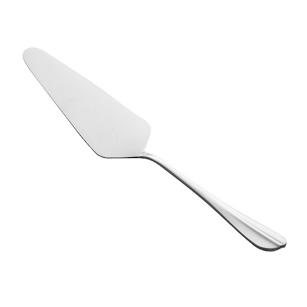 Espátula de Bolo Sobremesa Aço Inox Prateada Positano 26cm