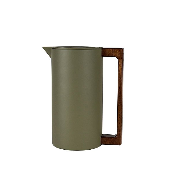 Garrafa Térmica Inox 1L Brusque Verde Sálvia