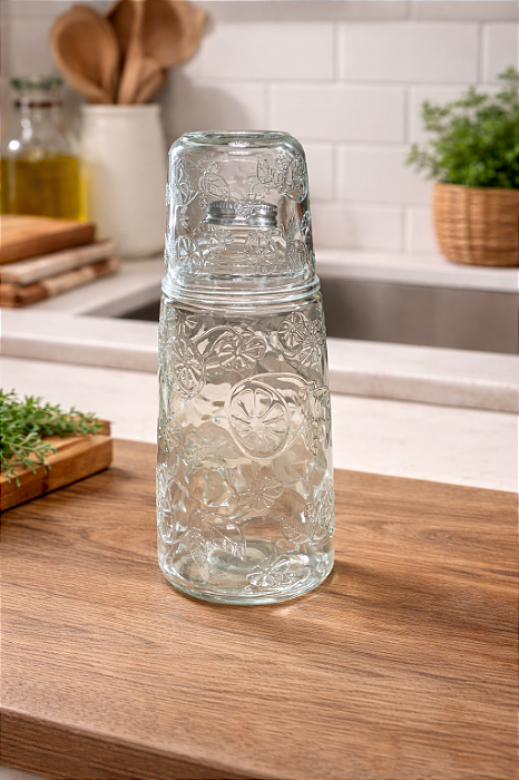 Moringa de Vidro Limone Transparente 1100ML