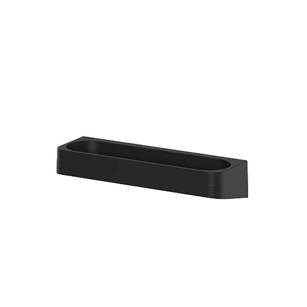 Prateleira para Banheiro de Parede Horizontal Preto 36,5x11