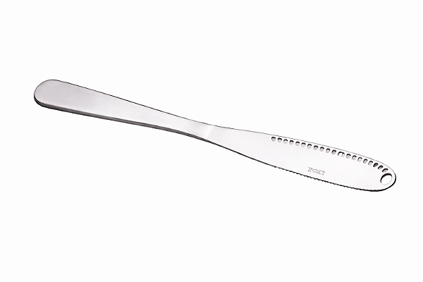 Faca Para Manteiga Aço Inox Dentes Serrilhados Espalha Fácil