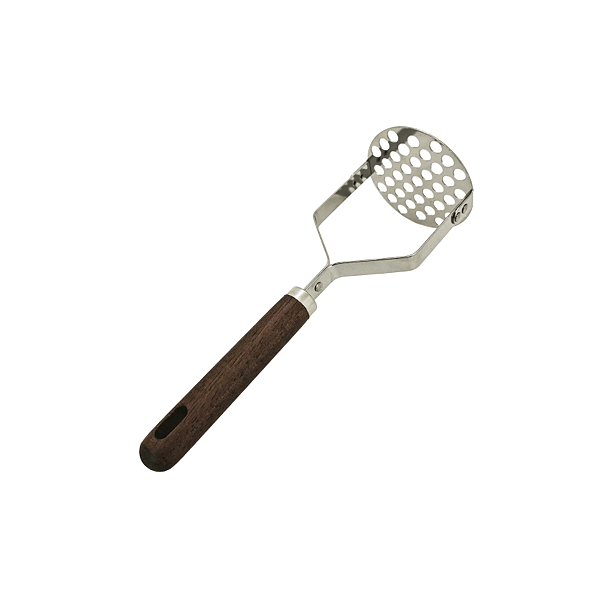 Amassador De Batatas Com Cabo Wood Resistente E Pratico