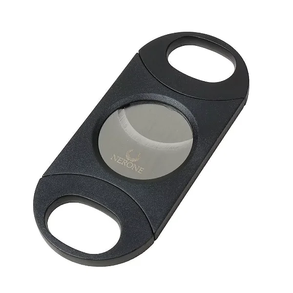 Cortador Nerone Ring 80 - Lâmina dupla - Plástico Preto