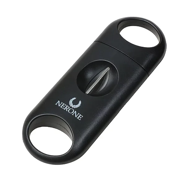 Cortador Charutos NERONE V-Cut - Plástico Preto