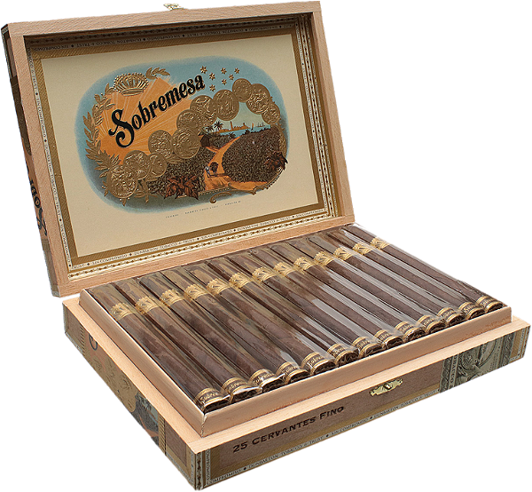 Charuto Sobremesa Cervantes Finos - Cx c/ 25 Ud