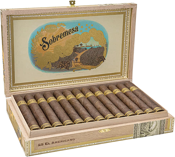 Charuto Sobremesa El Americano - Cx c/ 25 Ud