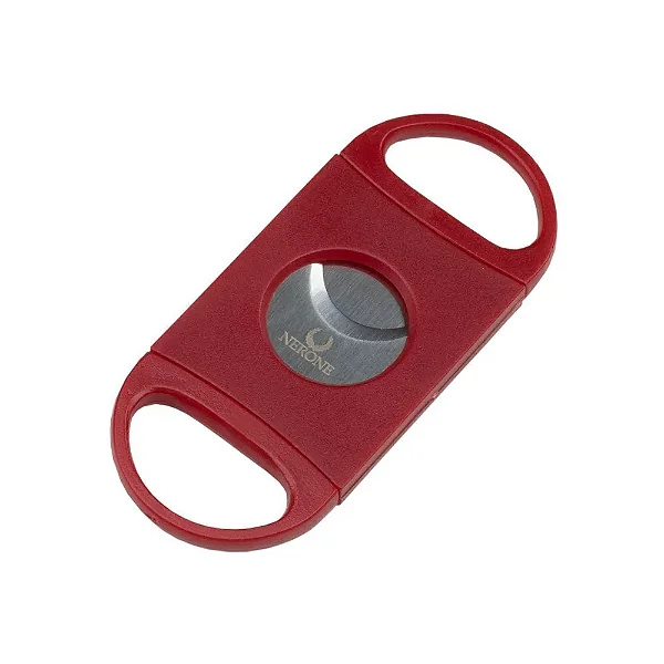 Cortador Charutos NERONE Basic - Lâmina Dupla - Plástico Vermelho