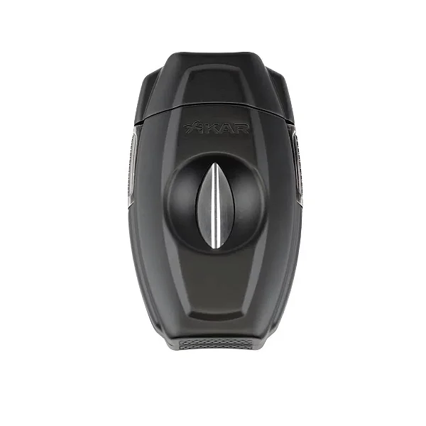 Cortador Xikar VX2 - Metal - Preto Fosco - Corte em V