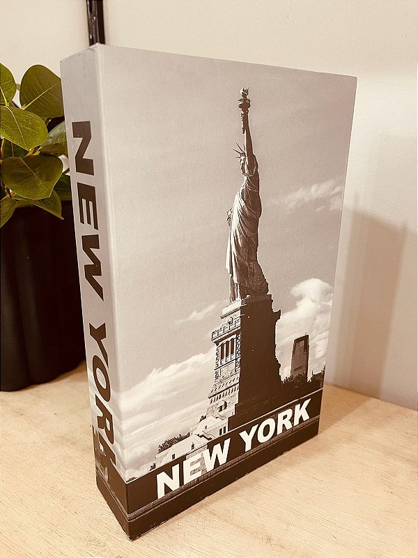 Livro-caixa 27x17: Modelo "New York"