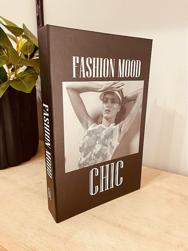 Livro-caixa 25x15: Modelo "Fashion Mood"