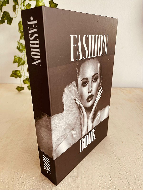 Livro caixa 27x18 "Fashion Book"