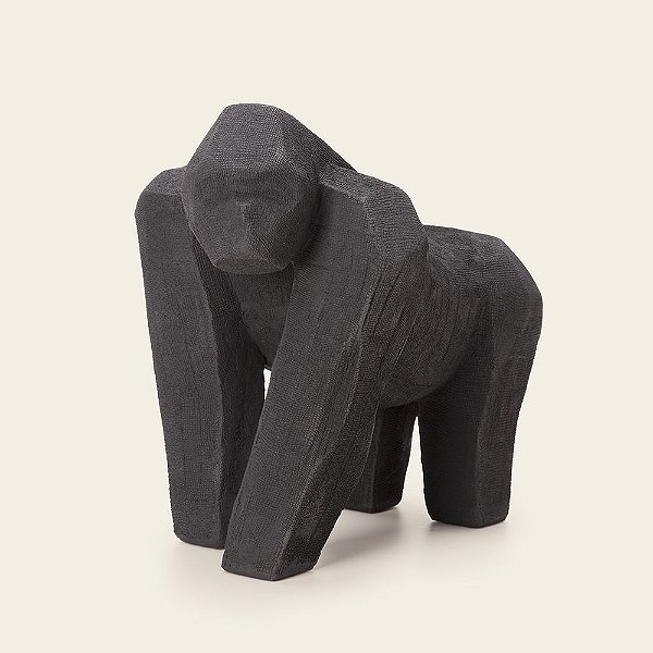 Escultura Gorila em poliresina