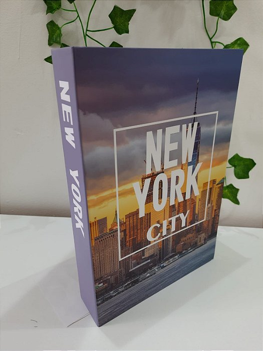Livro Caixa "New York City" 30x20