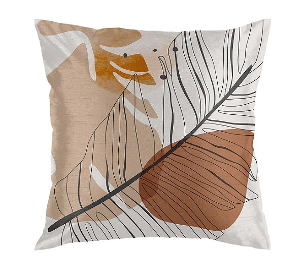CAPA DE ALMOFADA BOHO ESTAMPA 2 043X043CM CZ/FENDI/MR