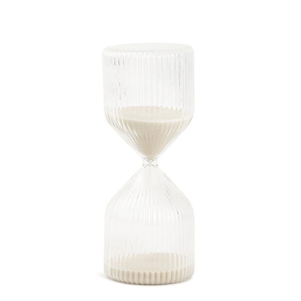 Ampulheta em vidro Lines 30 minutos