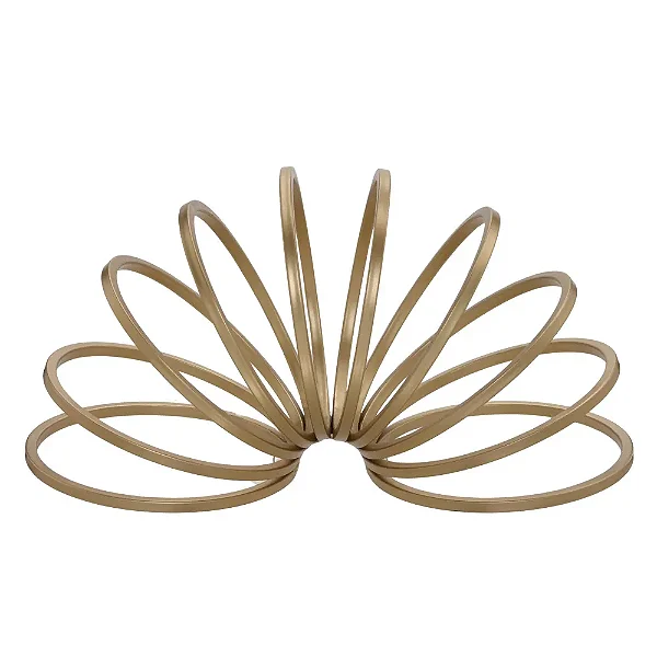 ESCULTURA ESPIRAL EM METAL GG