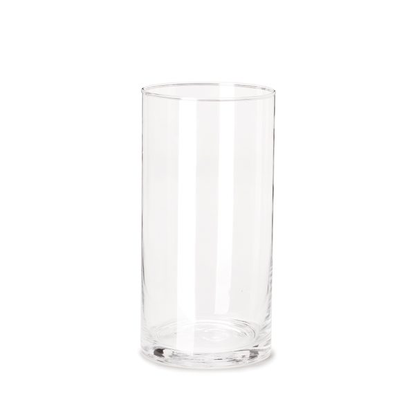 VASO EM VIDRO TUBULAR 24cm