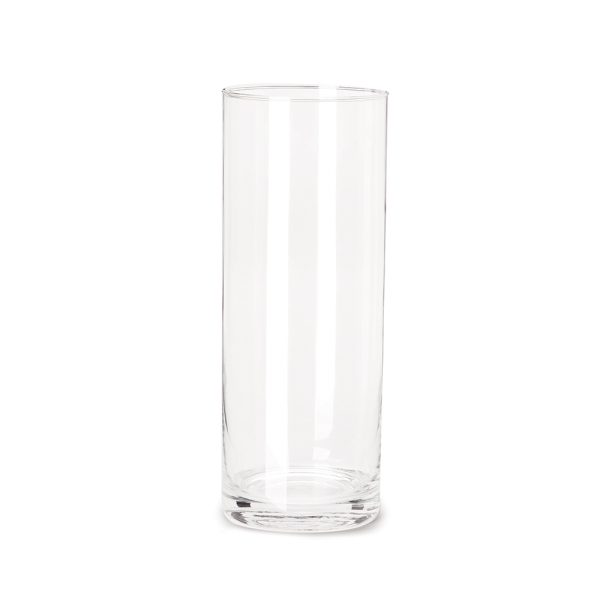 VASO EM VIDRO TUBULAR 38cm