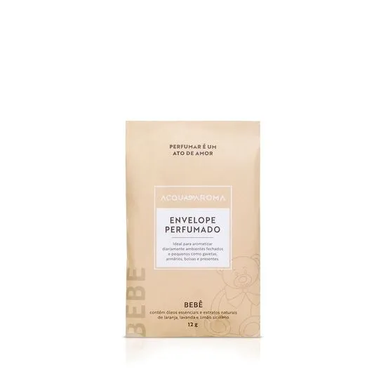 Envelope de Mineral Perfumado 12g Bebê