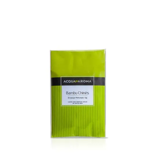 Envelope de Mineral Perfumado 12gr Bambu Chinês