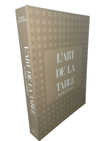 Livro Caixa "L'art de la table"