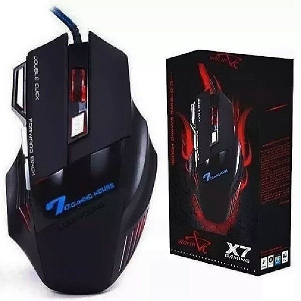 Mouse Gamer Estone X7 Gaming 7 Botões