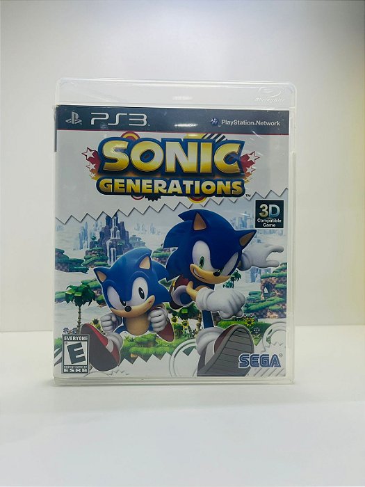 Jogo Sonic Generations Ps3