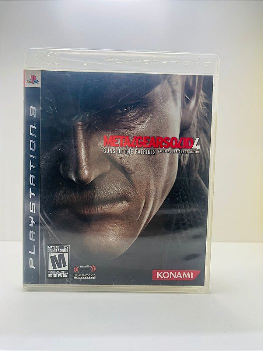 Jogo  Metal Gear Solid 4 ps3