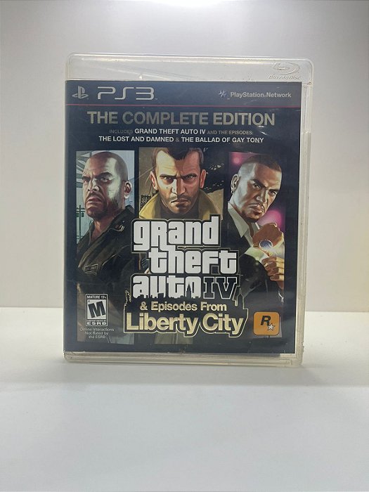 Jogo GTA 4 & Episodes From Liberty City ps3