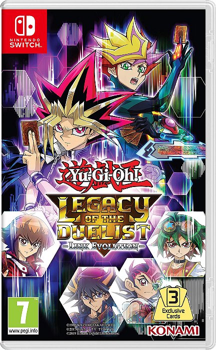Yu-Gi-Oh! Legacy Of The Duelist - Nintendo Switch (Usado)