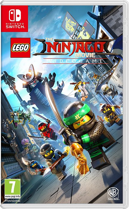 Lego Ninjago: The Movie - Nintendo Switch (Capa Refeita)