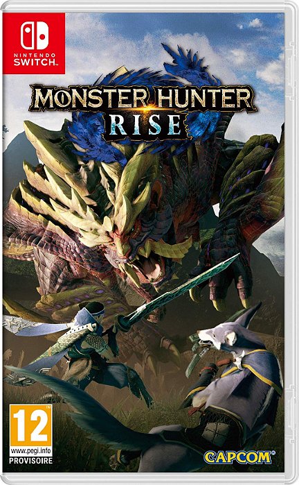 Monster Hunter: Rise - Nintendo Switch (Capa Refeita)