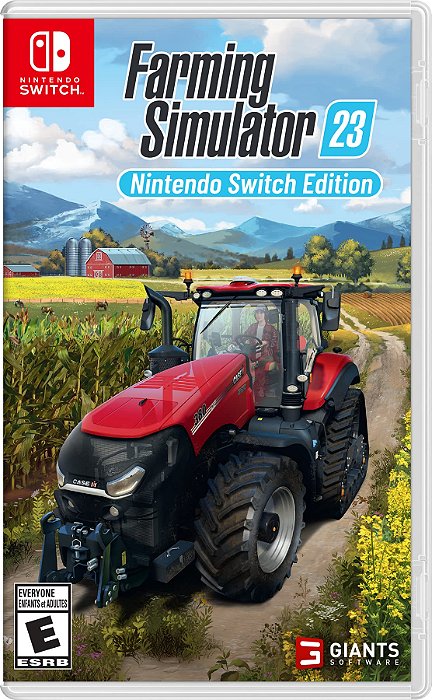 Farming Simulator 23 - Nitendo Switch Edition (Capa Refeita)