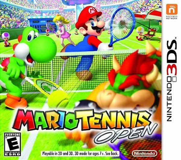 Mario Tennis Open - Nintendo 3DS (Capa Refeita)