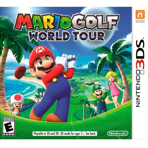 Mario Golf: World Tour - Nintendo 3DS (Capa Refeita)