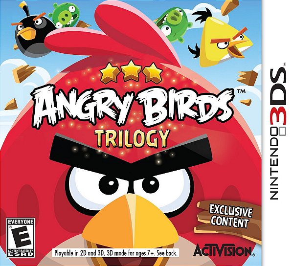 Angry Birds: Trilogy - Nintendo 3DS (Usado)