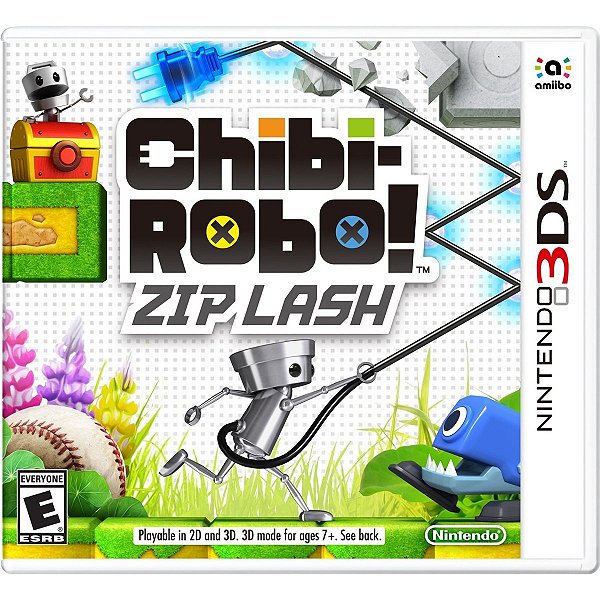 Chibi-Robo! Zip Lash - Nintendo 3DS (Usado)
