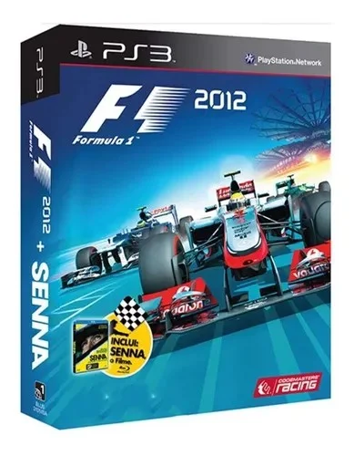 Box Formula 1 2012 - PlayStation 3 + Filme Senna (Usado)