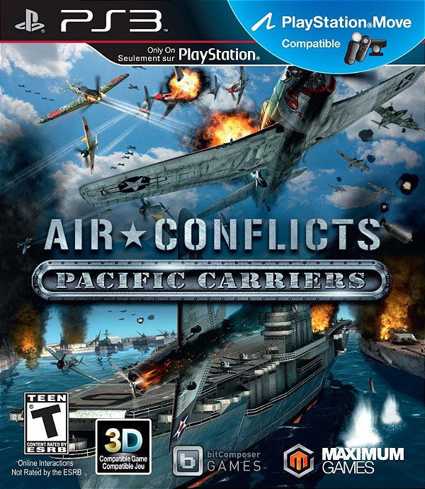 Air Conflicts: pacific Carriers - PlayStation 3 (Usado)