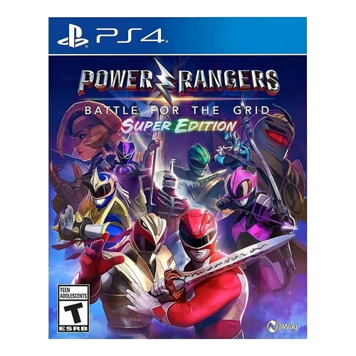 Power Rangers: Battle For The Grid - Super Edition - PlayStation 4 (Novo)