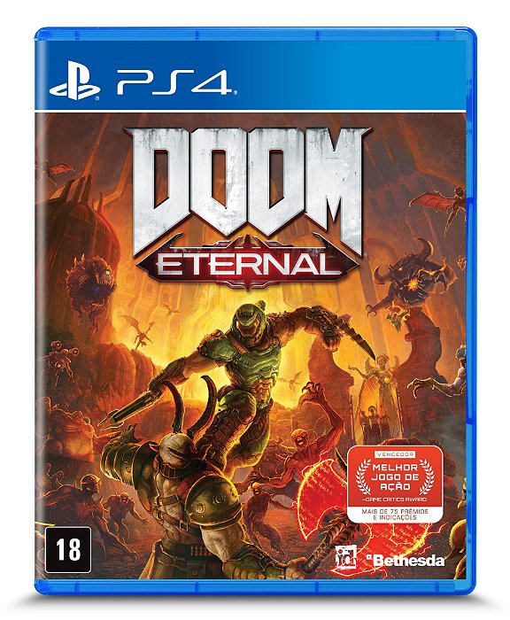 Doom: Eternal - PlayStation 4 (Novo)