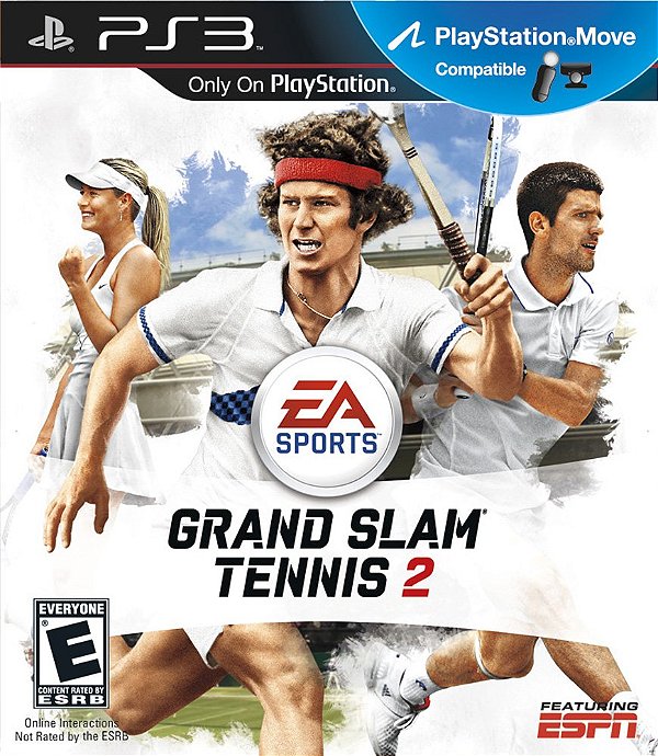 Grand Slam Tennis 2 - PlayStation 3 (Usado)