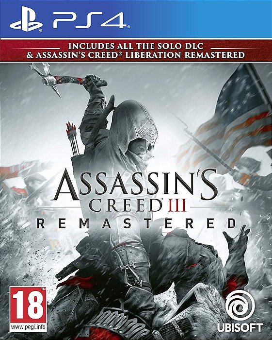 Assassin's Creed 3: Remastered - PlayStation 4 (Usado)