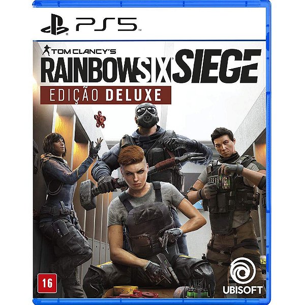 Tom Clancy's Rainbow Six Siege - Edição Deluxe - PlayStation 5 (Novo)