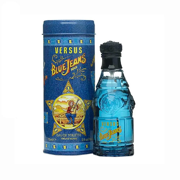 Versus Blue Jeans Man Versace Eau de Toilette - Perfume Masculino 75ml